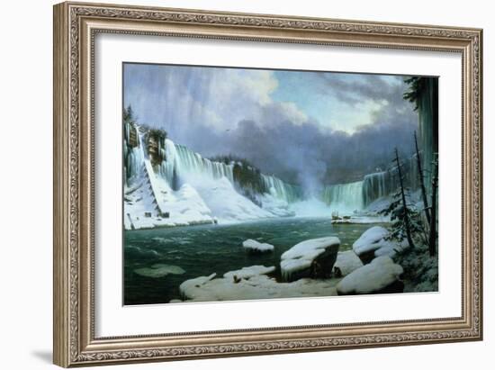 Niagara Falls-Hippolyte Victor Valentin Sebron-Framed Giclee Print