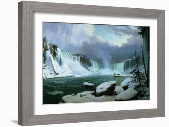 Niagara Falls-Hippolyte Victor Valentin Sebron-Framed Giclee Print