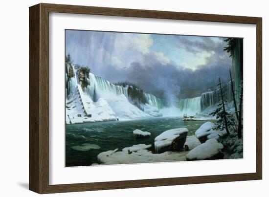 Niagara Falls-Hippolyte Victor Valentin Sebron-Framed Giclee Print