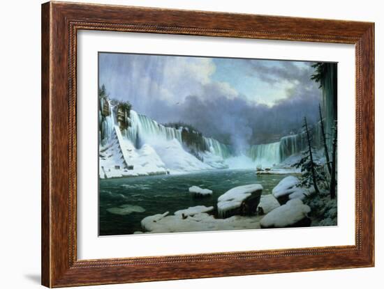 Niagara Falls-Hippolyte Victor Valentin Sebron-Framed Giclee Print