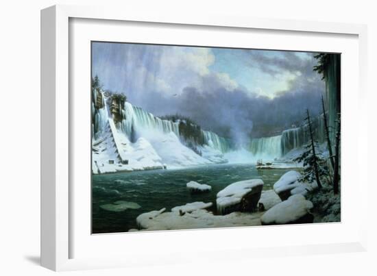 Niagara Falls-Hippolyte Victor Valentin Sebron-Framed Giclee Print