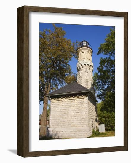 Niagara Lighthouse, Old Fort Niagara State Park, Youngstown, New York State, USA-Richard Cummins-Framed Photographic Print