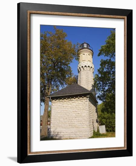 Niagara Lighthouse, Old Fort Niagara State Park, Youngstown, New York State, USA-Richard Cummins-Framed Photographic Print