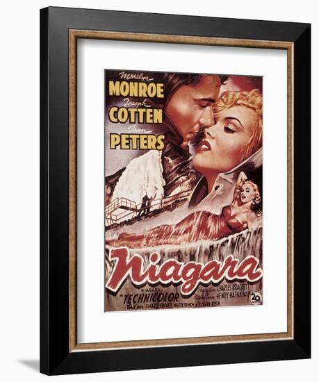 Niagara, Marilyn Monroe, 1953-null-Framed Art Print