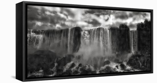 Niagara's Cave of the Winds-Yvette Depaepe-Framed Premier Image Canvas