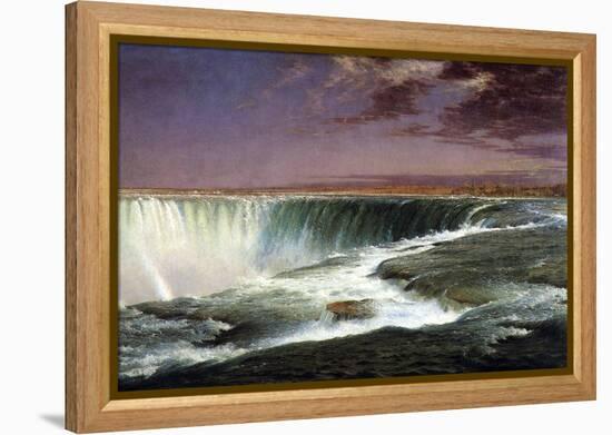 Niagara-Frederic Edwin Church-Framed Stretched Canvas