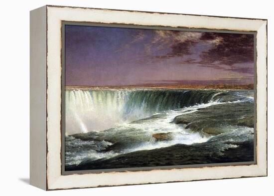 Niagara-Frederic Edwin Church-Framed Stretched Canvas