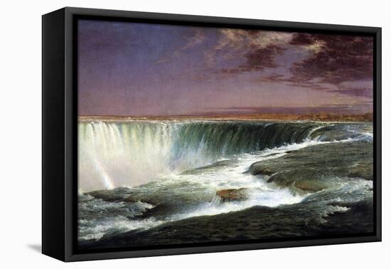 Niagara-Frederic Edwin Church-Framed Stretched Canvas