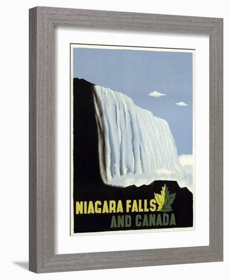 Niagarafallsandcanada-null-Framed Giclee Print