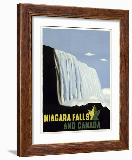 Niagarafallsandcanada-null-Framed Giclee Print