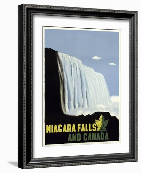 Niagarafallsandcanada-null-Framed Giclee Print