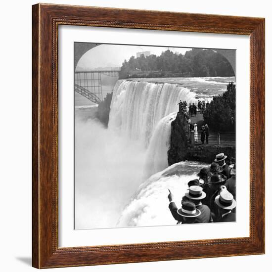Niagra Falls from Goat Island, New York, USA-null-Framed Photographic Print