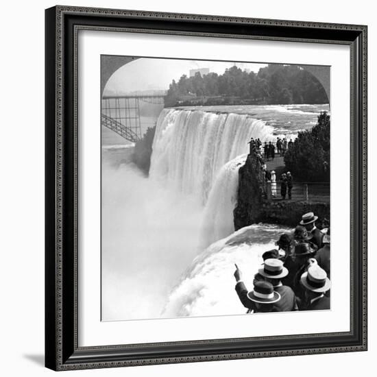 Niagra Falls from Goat Island, New York, USA-null-Framed Photographic Print