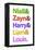 Niall Zayn Harry Liam and Louis Music Poster-null-Framed Stretched Canvas
