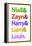 Niall Zayn Harry Liam and Louis Music Poster-null-Framed Stretched Canvas