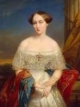 Portrait of the Grand Duchess Anna Pavlovna, 1849-Nicaise De Keyser-Framed Giclee Print