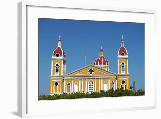 Nicaragua, Granada. the Cathedral of Granada.-Nick Laing-Framed Photographic Print