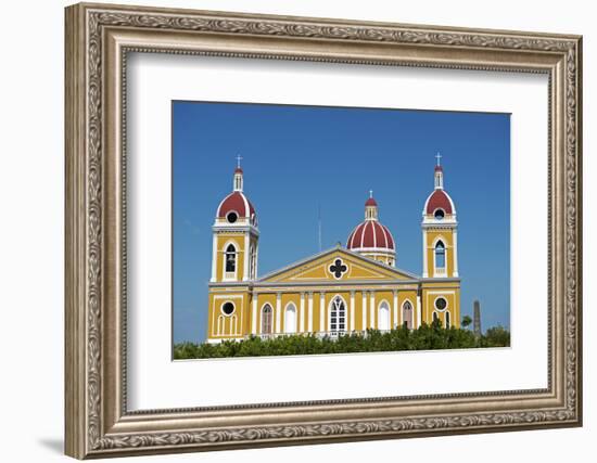 Nicaragua, Granada. the Cathedral of Granada.-Nick Laing-Framed Photographic Print