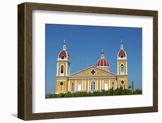 Nicaragua, Granada. the Cathedral of Granada.-Nick Laing-Framed Photographic Print