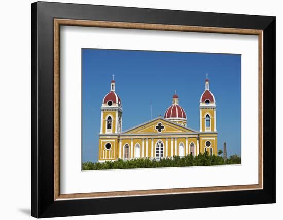 Nicaragua, Granada. the Cathedral of Granada.-Nick Laing-Framed Photographic Print