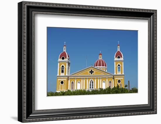 Nicaragua, Granada. the Cathedral of Granada.-Nick Laing-Framed Photographic Print