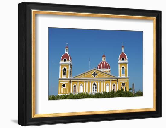 Nicaragua, Granada. the Cathedral of Granada.-Nick Laing-Framed Photographic Print