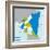 Nicaragua Map-tony4urban-Framed Art Print