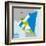 Nicaragua Map-tony4urban-Framed Art Print