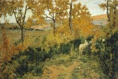 In the Fields, Ca 1891-Niccolo Cannicci-Framed Giclee Print