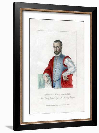 Niccolo Machiavelli, Italian Renaissance Political Philosopher-R Cooper-Framed Giclee Print