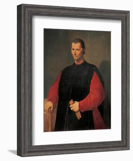 Niccolo Machiavelli-Santi Di Tito-Framed Art Print