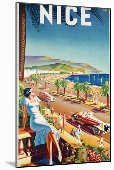 Nice, Ca, 1930-Eff d'Hey-Mounted Giclee Print