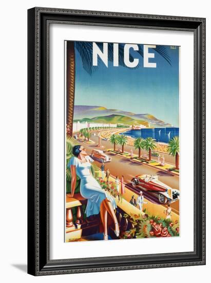 Nice, Ca, 1930-Eff d'Hey-Framed Giclee Print