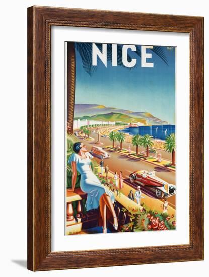 Nice, Ca, 1930-Eff d'Hey-Framed Premium Giclee Print