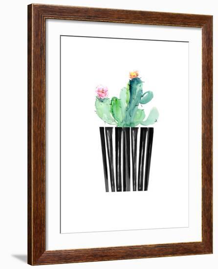 Nice Cactus-Dakota London-Framed Art Print