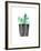 Nice Cactus-Dakota London-Framed Art Print