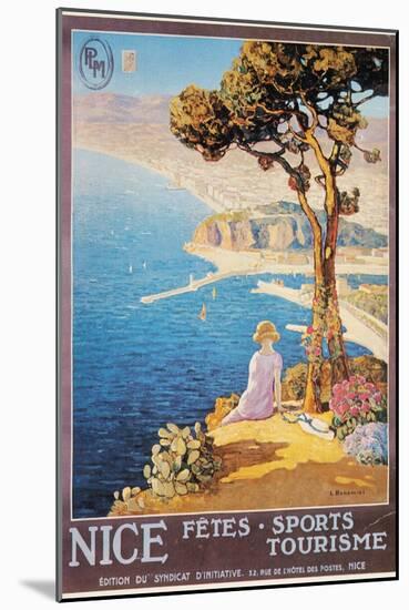 Nice, France, C1920-null-Mounted Giclee Print