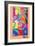 Nice France Côte d'Azur - La Danseuse Créole (The Creole Dancer), Vintage Travel Poster 1950-Henri Matisse-Framed Art Print