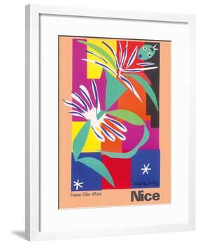 Nice, France - Côte d'Azur-Henri Matisse-Framed Giclee Print