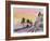 Nice France Seaview Boulevard at Sunset-Markus Bleichner-Framed Art Print