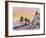 Nice France Seaview Boulevard at Sunset-Markus Bleichner-Framed Art Print