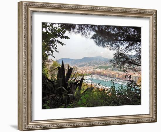 Nice Harbor-Marilyn Dunlap-Framed Art Print