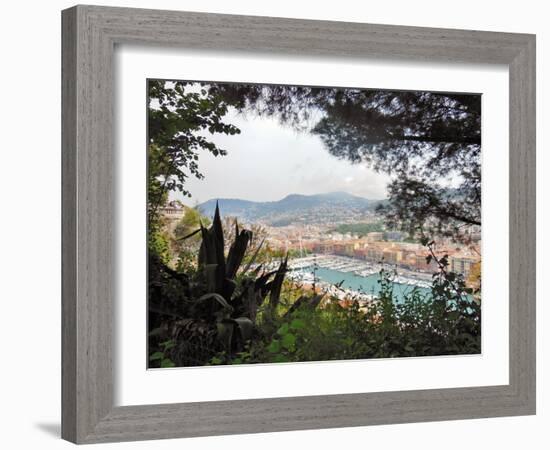 Nice Harbor-Marilyn Dunlap-Framed Art Print