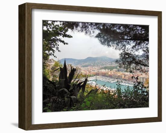 Nice Harbor-Marilyn Dunlap-Framed Art Print