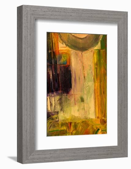 Nice Image of a Large Scale Abstract Oil on Canvas-Laurin Rinder-Framed Photographic Print