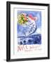 Nice, Soleil Fleurs-Marc Chagall-Framed Giclee Print