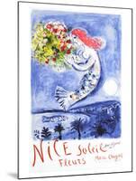Nice, Soleil Fleurs-Marc Chagall-Mounted Giclee Print