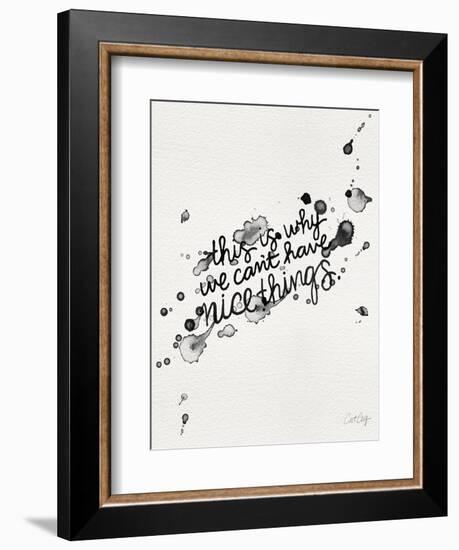 Nice Things-Cat Coquillette-Framed Art Print