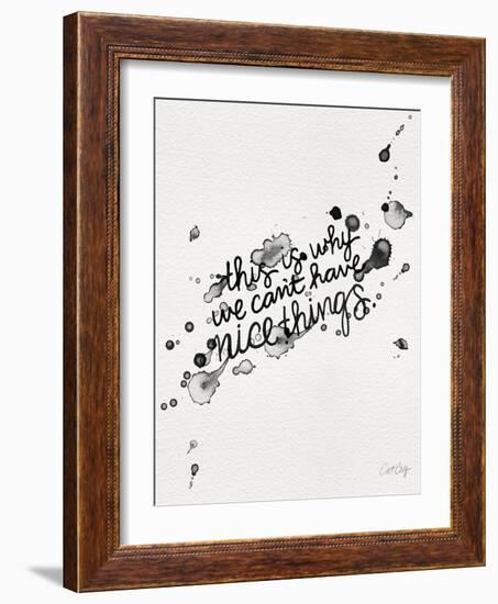 Nice Things-Cat Coquillette-Framed Art Print