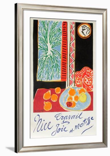 Nice Travail Et Joie-Henri Matisse-Framed Premium Edition